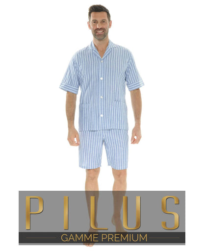  PYJAMA TAILLEUR BLEU PETRUS