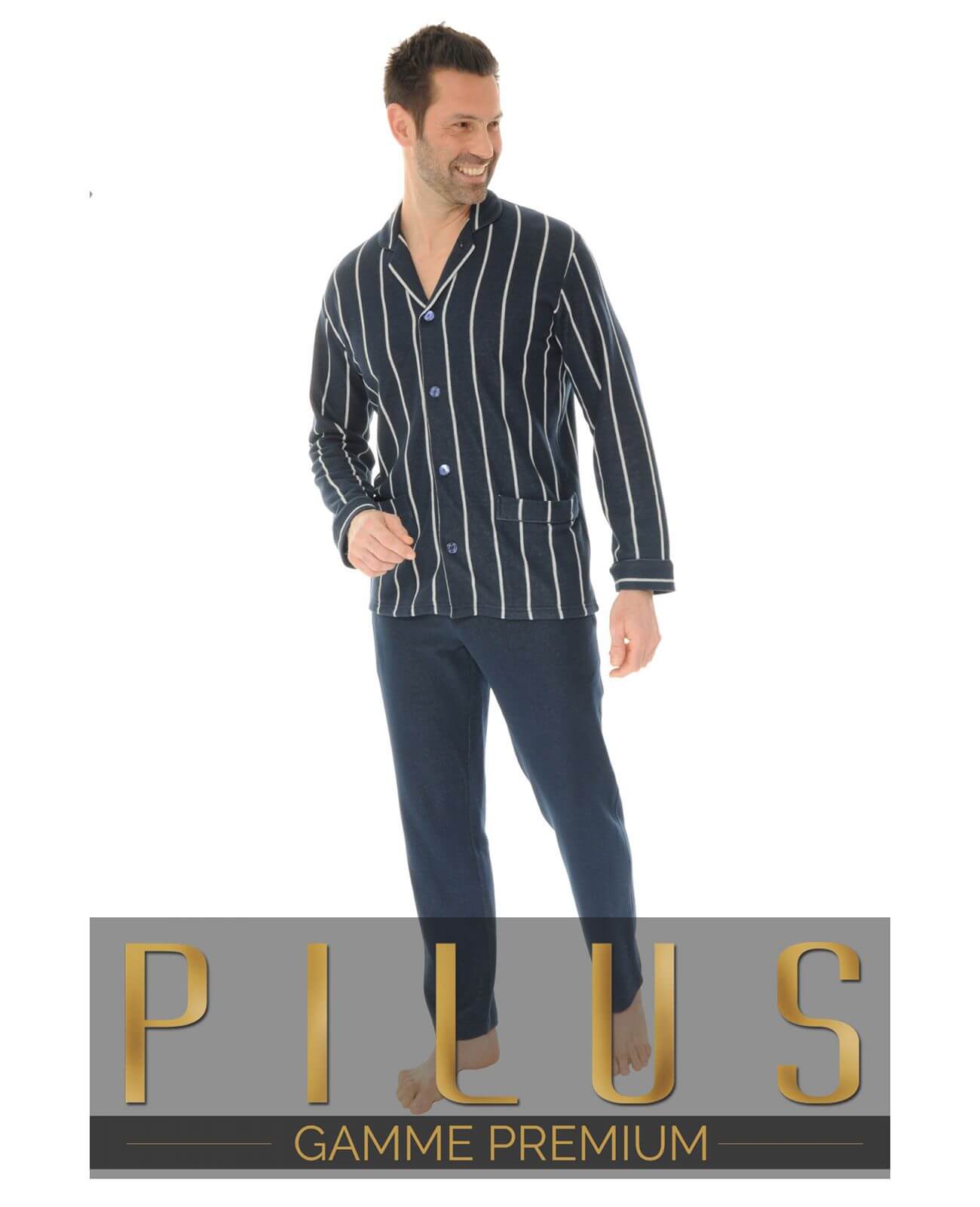  PYJAMA TAILLEUR BLEU ULRICH