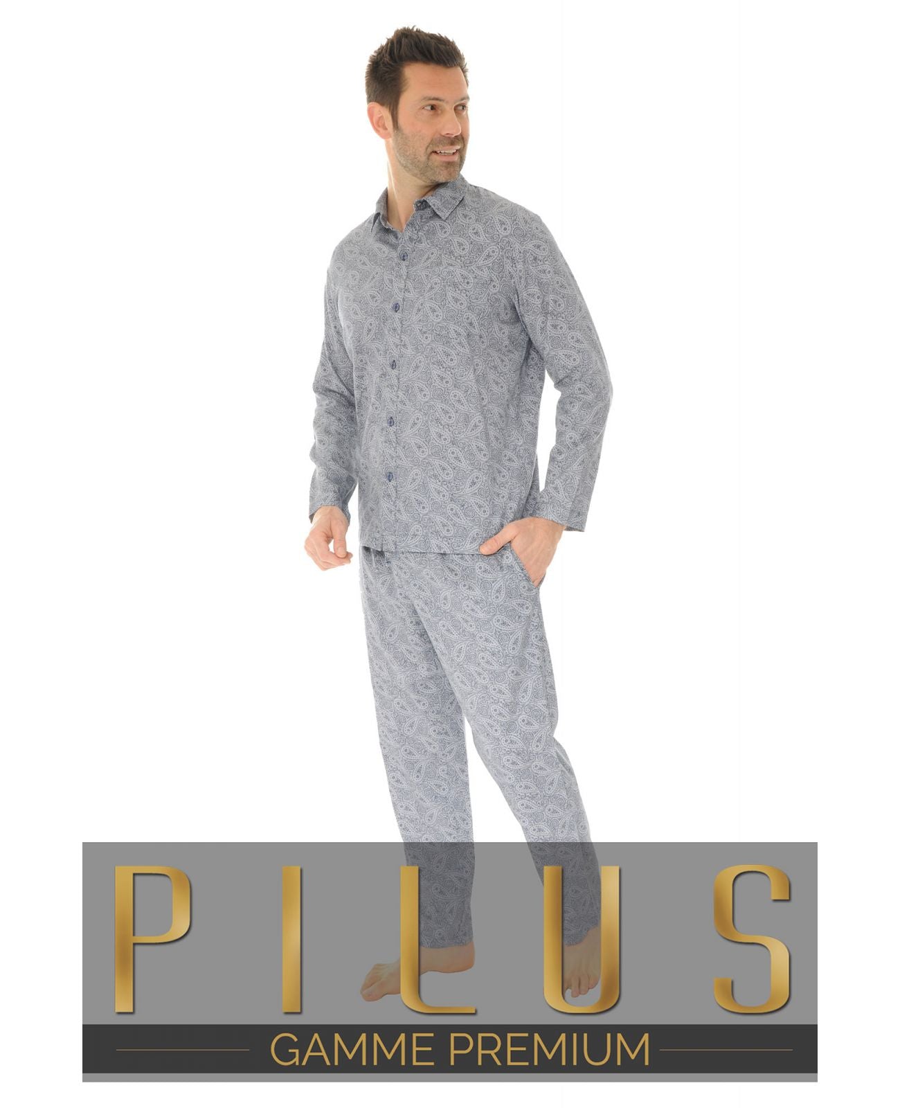  PYJAMA TAILLEUR BLEU URIAS