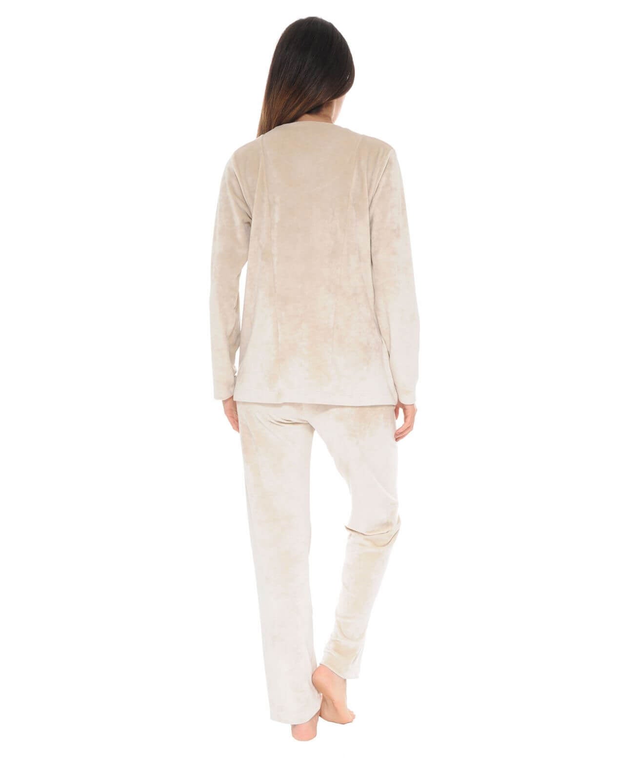  PYJAMA LONG BEIGE TELMA