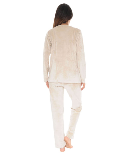  PYJAMA LONG BEIGE TELMA