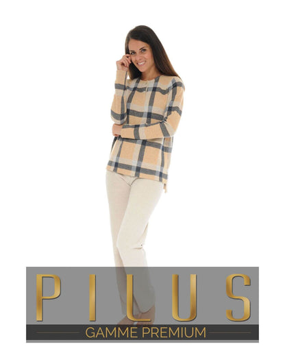  PYJAMA LONG BEIGE THEA