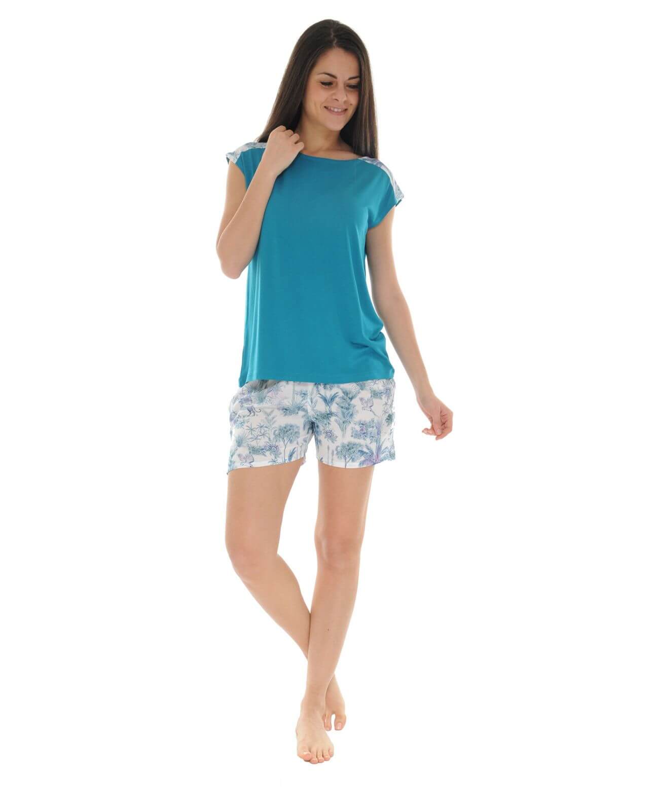  PYJAMA COURT BLEU VIKY