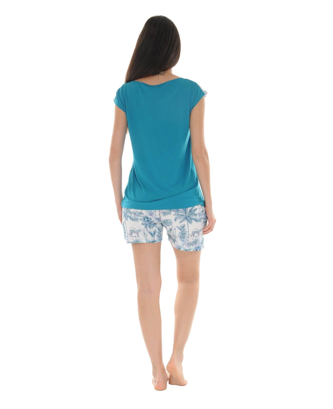  PYJAMA COURT BLEU VIKY