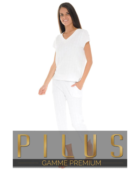  PYJAMA LONG BLANC YOLITA
