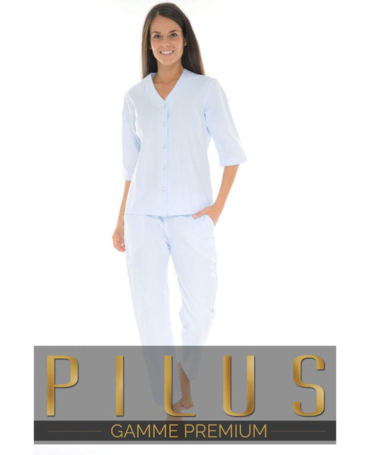  PYJAMA LONG BLEU YSABEL