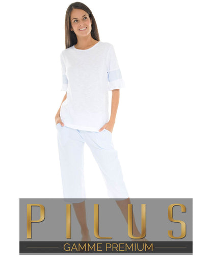  PYJAMA COURT BLANC YSABEL