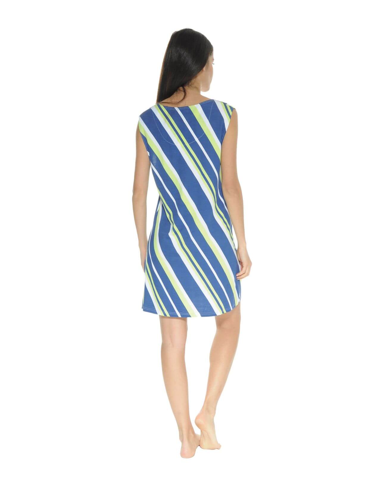  ROBE D'ETE BLEU MAIA