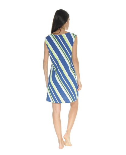  ROBE D'ETE BLEU MAIA