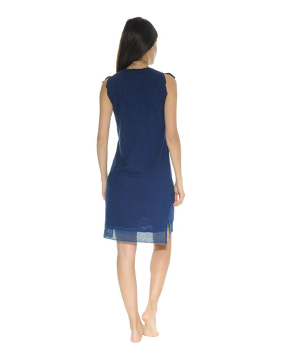  ROBE D'ETE BLEU MANUELA