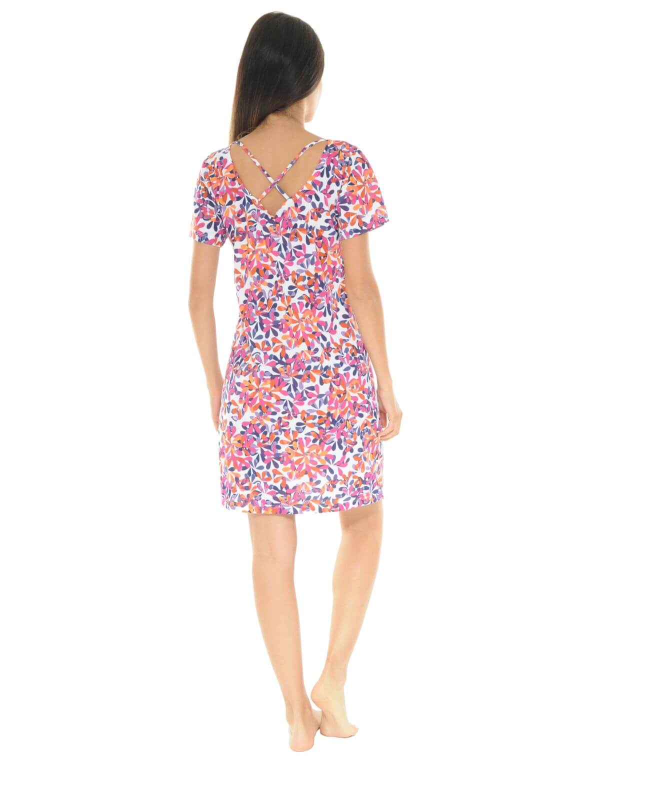  ROBE D'ETE ROSE VALENIA