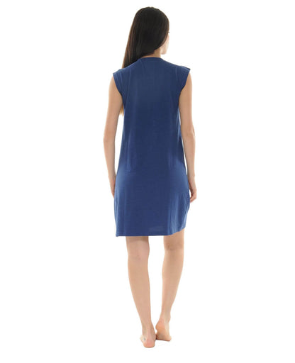  ROBE D'ETE BLEU VIDIANE