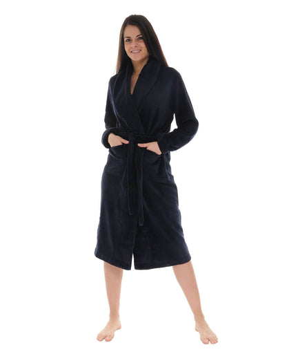  ROBE DE CHAMBRE BLEU JACINTHE