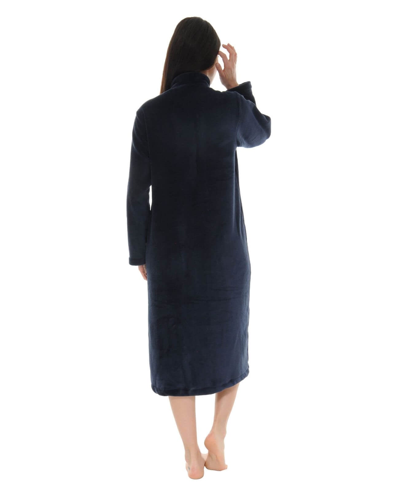  ROBE DE CHAMBRE BLEU JACINTHE