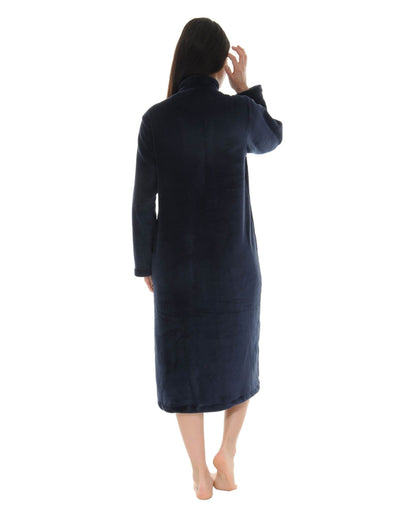  ROBE DE CHAMBRE BLEU JACINTHE