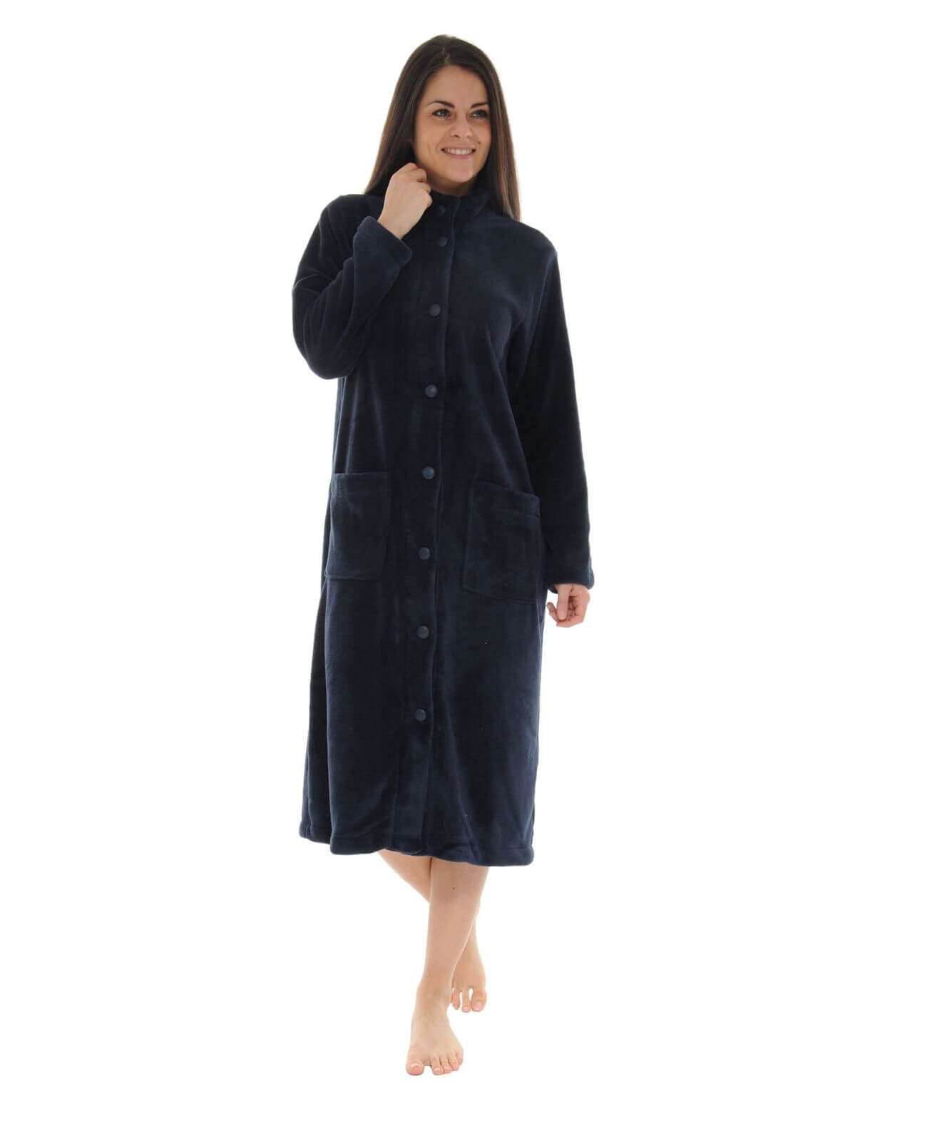  ROBE DE CHAMBRE BLEU JACINTHE