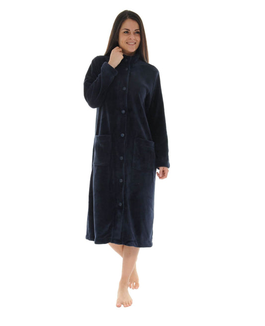  ROBE DE CHAMBRE BLEU JACINTHE