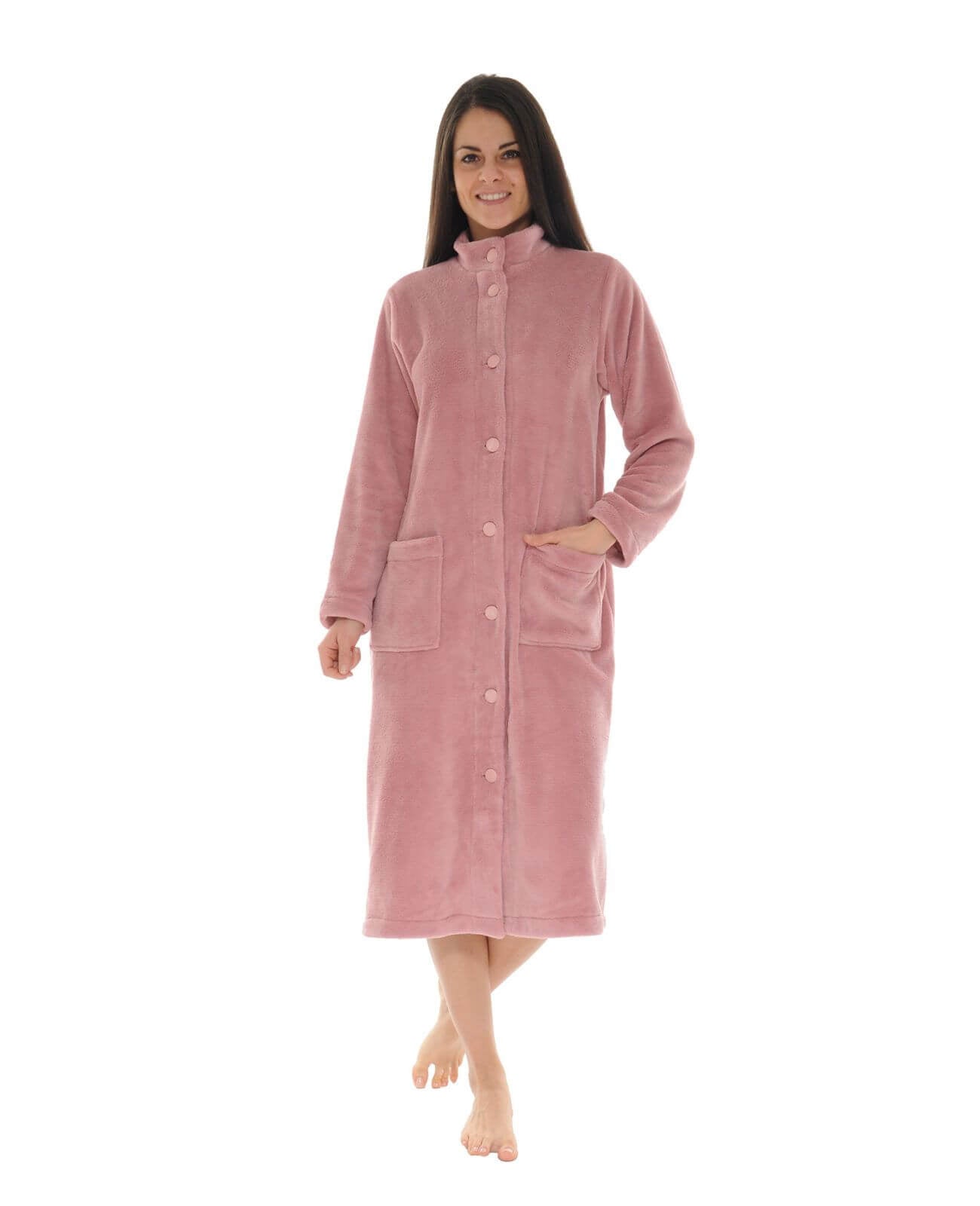  ROBE DE CHAMBRE ROSE JACINTHE