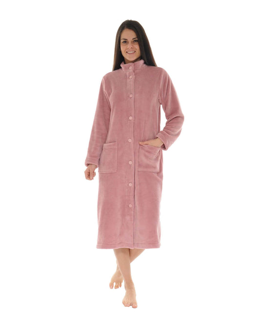  ROBE DE CHAMBRE ROSE JACINTHE