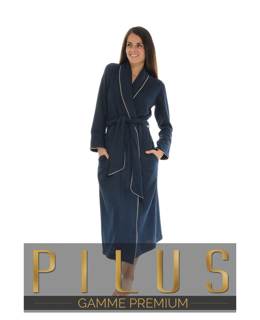  ROBE DE CHAMBRE BLEU TADEA