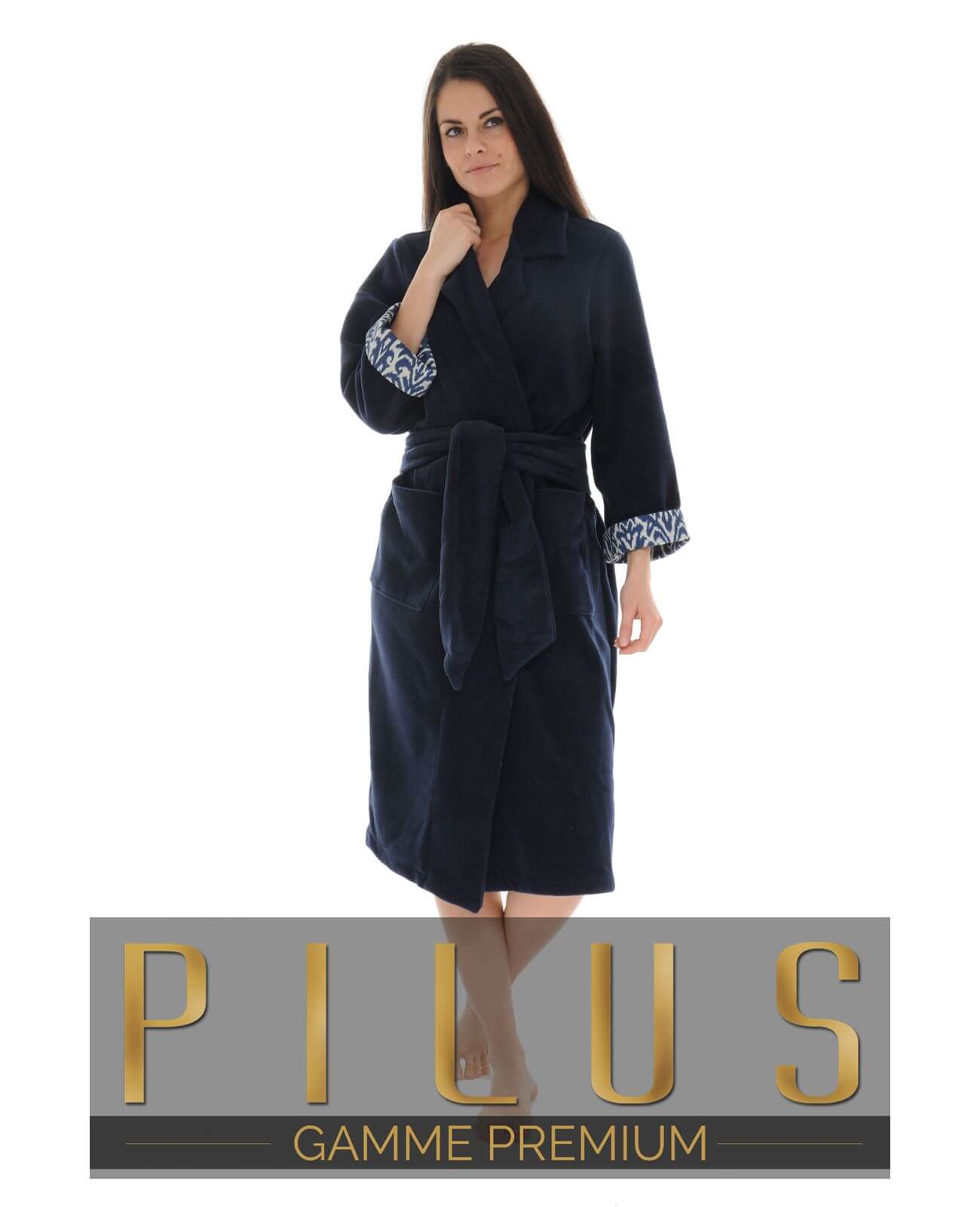  ROBE DE CHAMBRE BLEU TELIA