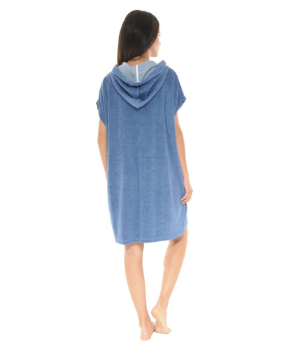  KIMONO COURT BLEU VAHINE