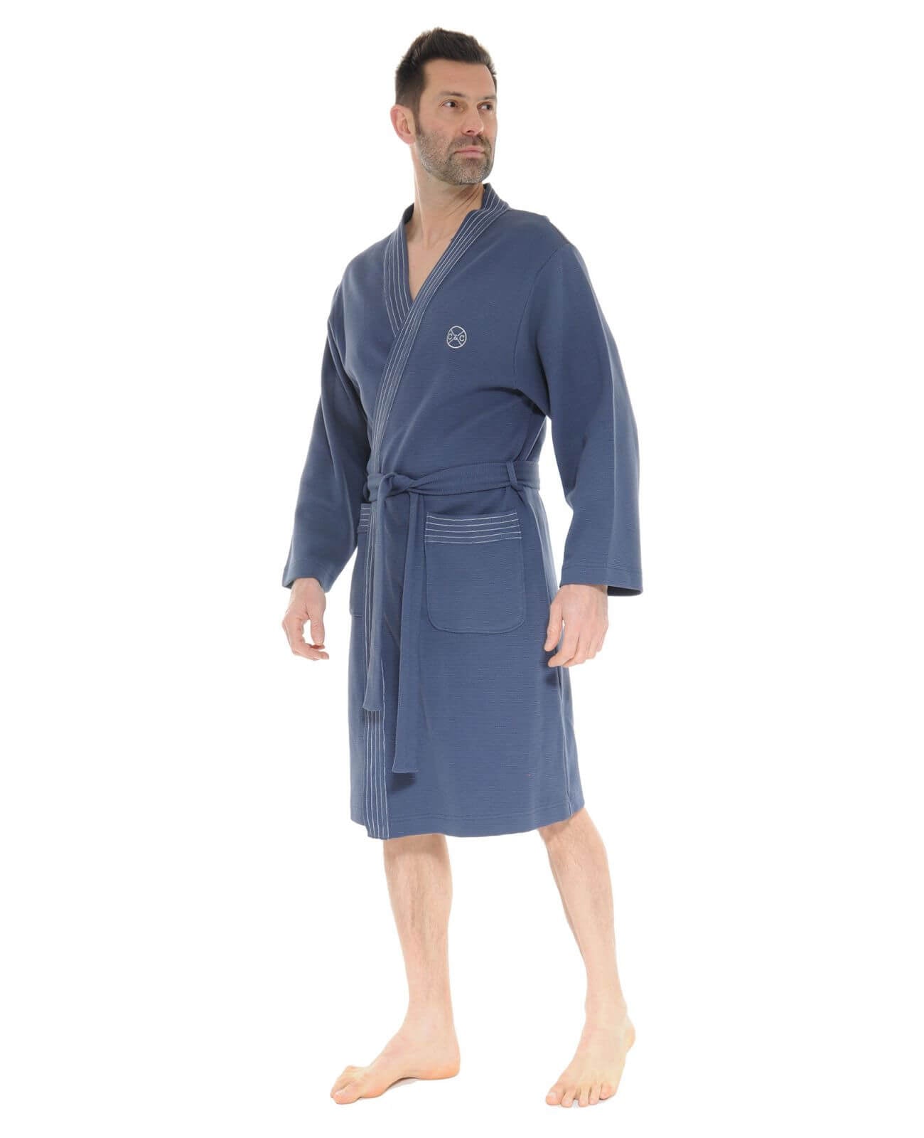  ROBE DE CHAMBRE BLEU WALBERT