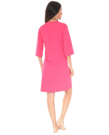  ROBE D'ETE LONGUE ROSE VIDIANE