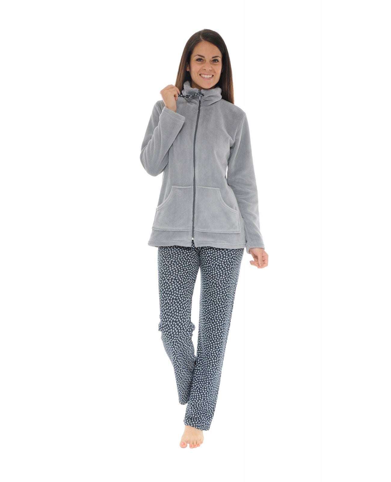 TENUE D'INTERIEUR GRIS ROXANA