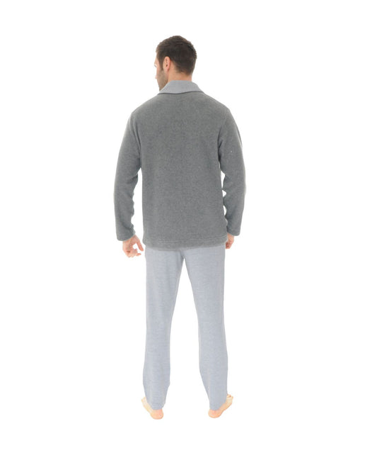  VESTE COL CHALE GRIS UBALDIN